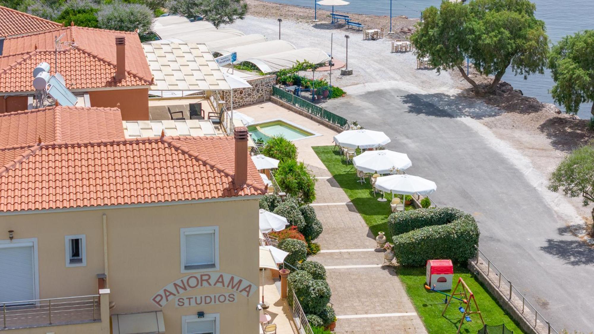 Palaiologou Panorama Apartments Mantamados Экстерьер фото