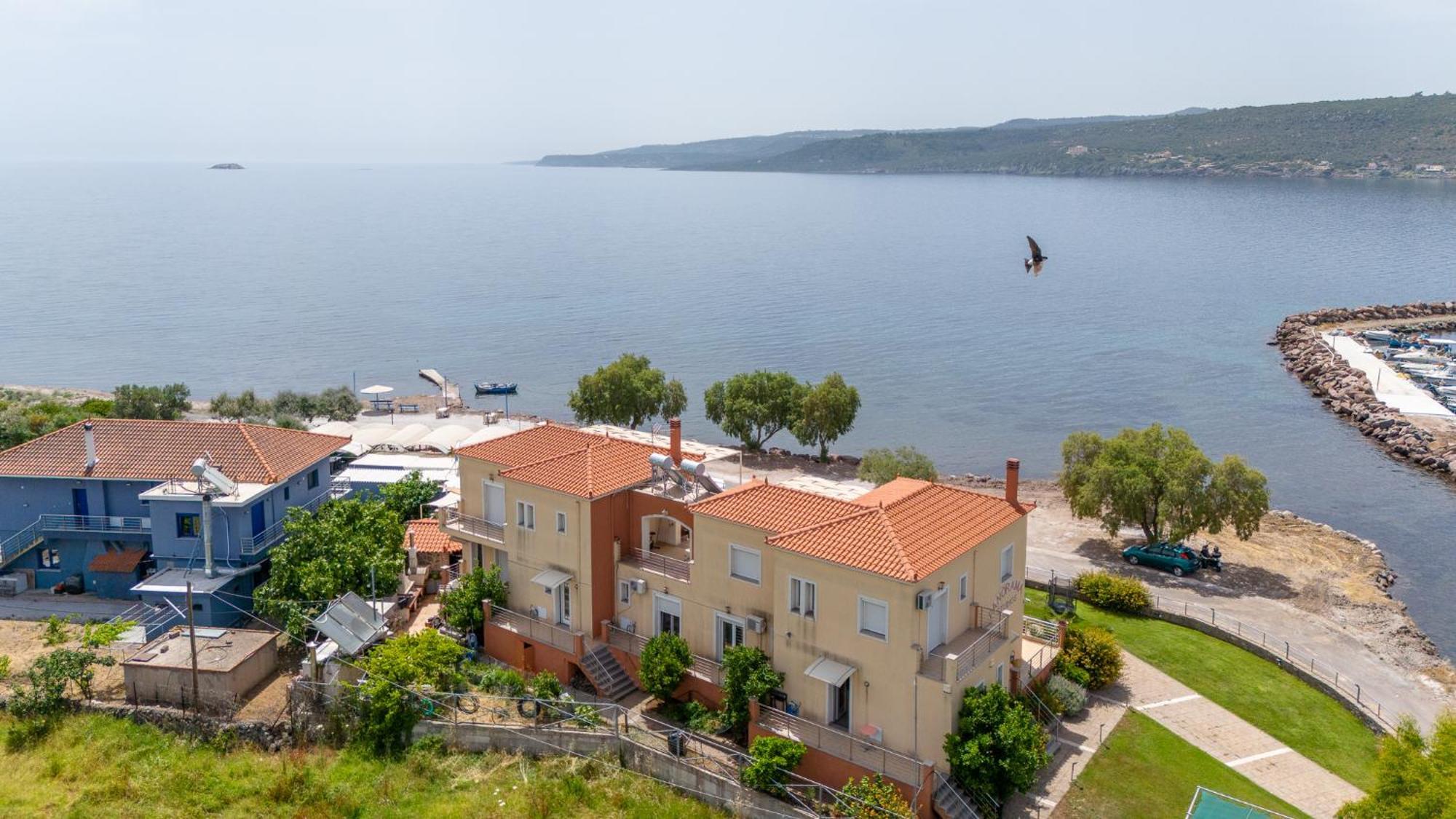 Palaiologou Panorama Apartments Mantamados Экстерьер фото