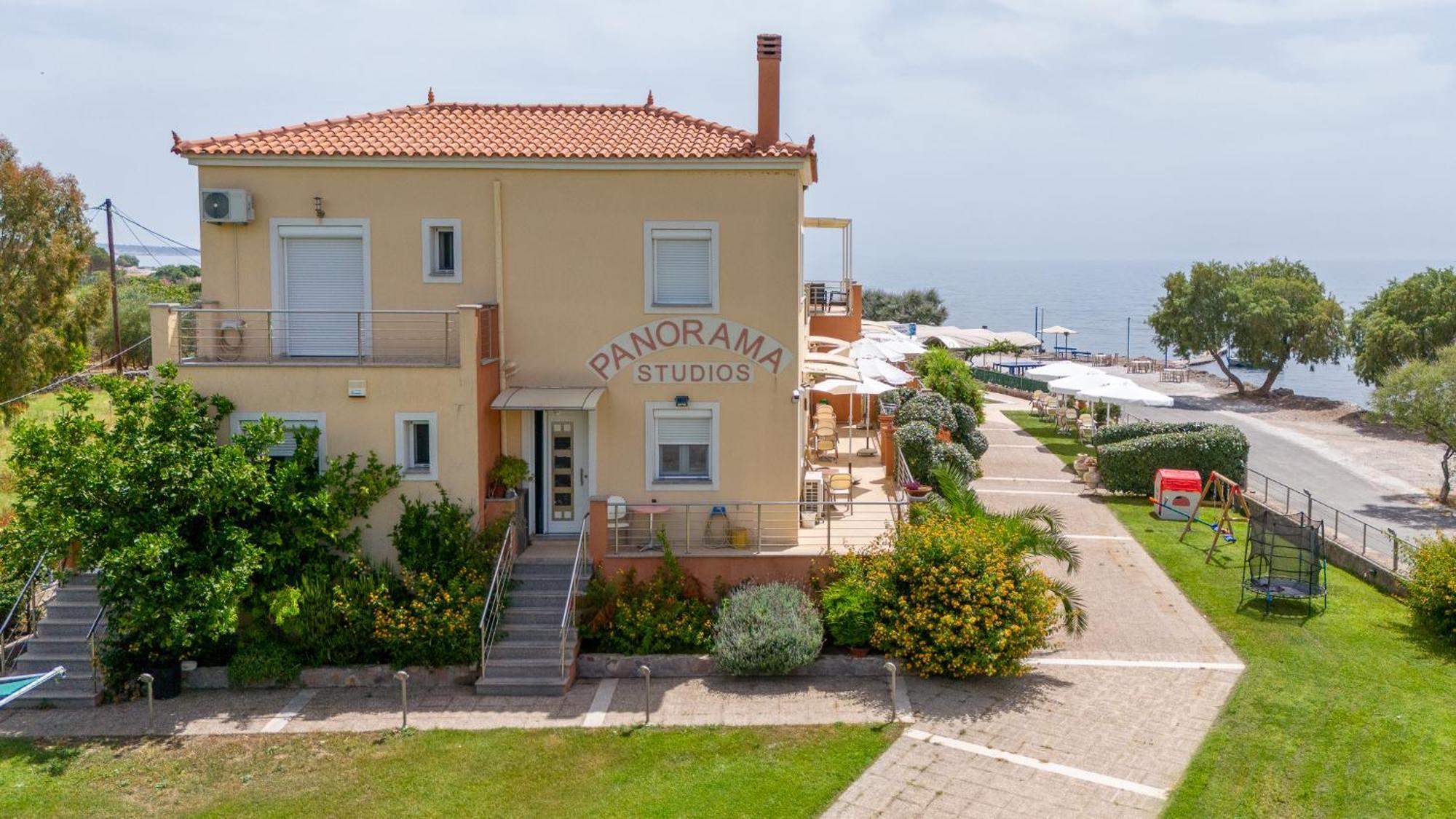 Palaiologou Panorama Apartments Mantamados Экстерьер фото