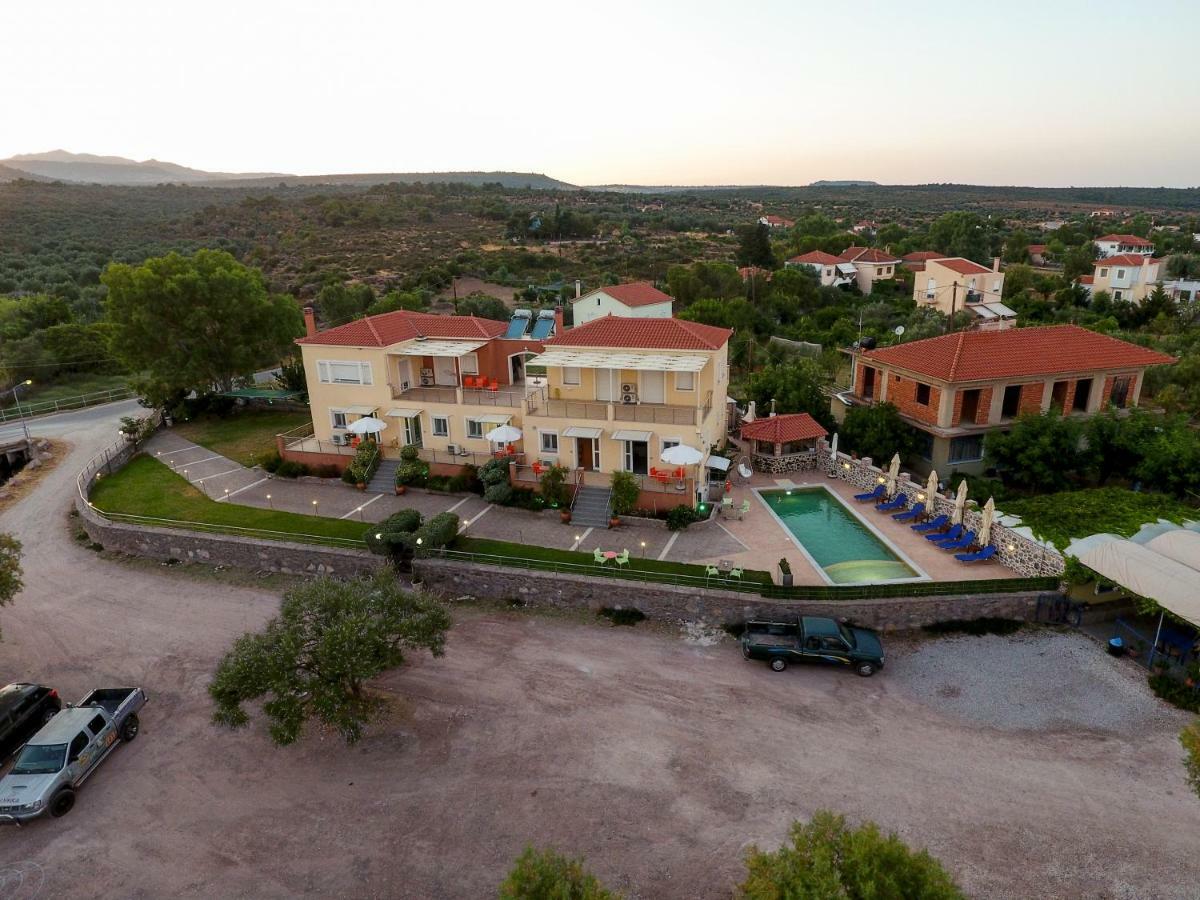 Palaiologou Panorama Apartments Mantamados Экстерьер фото